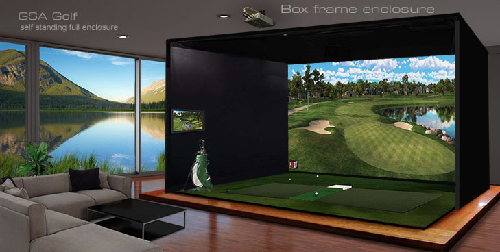 How To Choose the Best Golf Simulator Enclosure