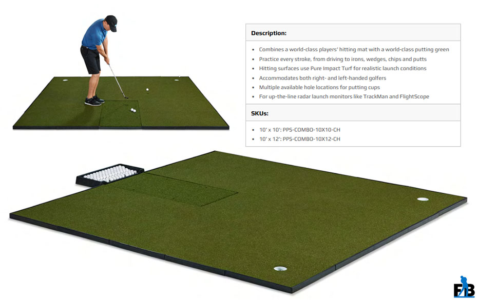 GSA Advanced Golf Simulators: FiberBuilt Mats