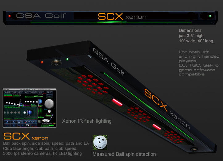 GSA Advanced Golf Simulators: FX series